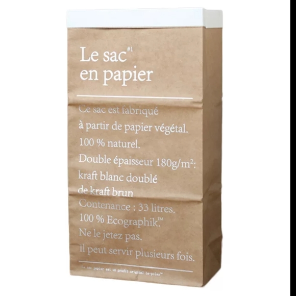 Be-Poles Other - Cute Cartoon Kraft Paper Storage linen Bag